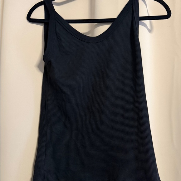 Agolde Black Ribbed Tank - Picture 2 of 2